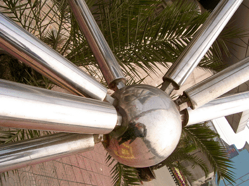 张家界不锈钢螺栓球网架